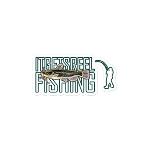 Catfish ItGetsReel Fishing Stickers