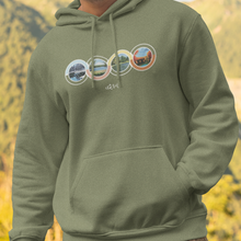 Load image into Gallery viewer, Four Fishing Seasons Hoodie