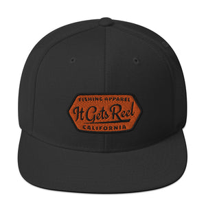 Old School IGR Badge (org/blk) Snapback Hat