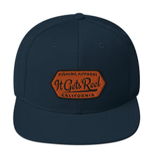 Load image into Gallery viewer, Old School IGR Badge (org/blk) Snapback Hat