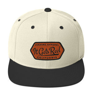 Old School IGR Badge (org/blk) Snapback Hat