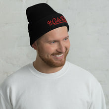 Load image into Gallery viewer, Old School Vintage IGR Logo (Red) Cuffed Beanie