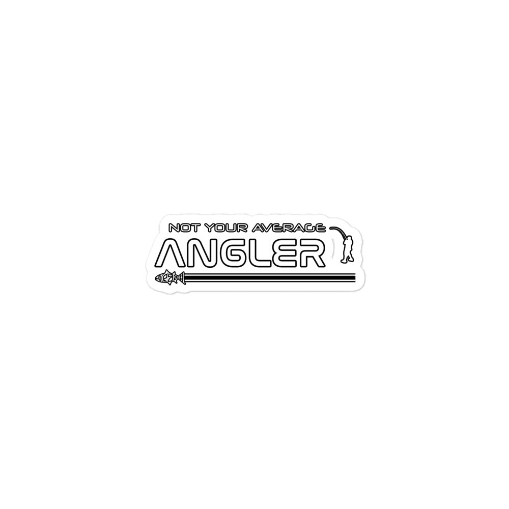 Not Your Average Angler Stickers