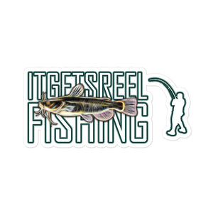 Catfish ItGetsReel Fishing Stickers