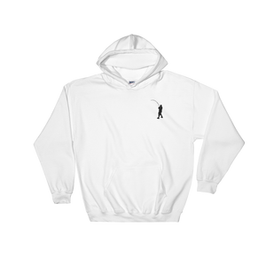 Hooded Sweatshirt (Black Flossy Logo)
