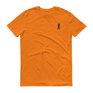 Short-Sleeve T-Shirt (Embroidered Black Logo)