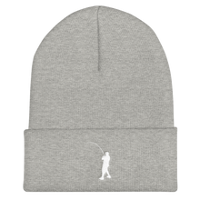 Load image into Gallery viewer, Cuffed Beanie (White Logo)