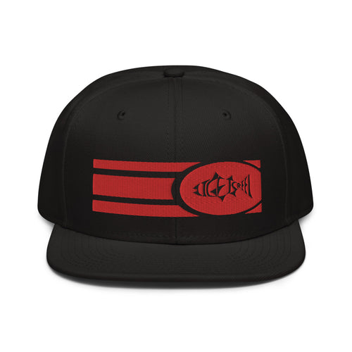 Red Stripes IGR Snapback Hat