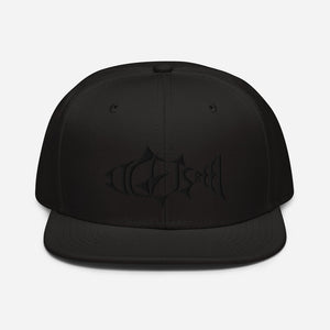 Black IGR Logo Snapback Hat