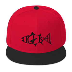 Black IGR Logo Snapback Hat