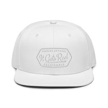 Load image into Gallery viewer, Old School Vintage Logo (White) Snapback Hat