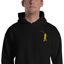 Load image into Gallery viewer, Hooded Sweatshirt (Gold Flossy Logo)