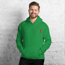 Load image into Gallery viewer, Hooded Sweatshirt (Red Flossy Logo)