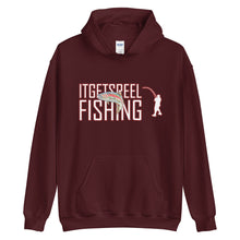 Load image into Gallery viewer, Rainbow Trout Block Letters Hoodie