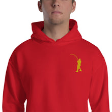 Load image into Gallery viewer, Hooded Sweatshirt (Gold Flossy Logo)