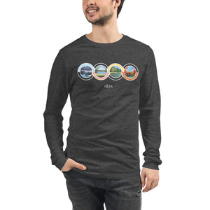 Four Fishing Seasons Long Sleeve Tee
