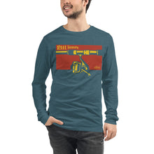 Load image into Gallery viewer, Reel Therapy Fishing Rod &amp; Reel Long Sleeve Tee Shirt