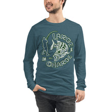 Load image into Gallery viewer, Large &amp; In Charge Largemouth Bass Long Sleeve Tee Shirt